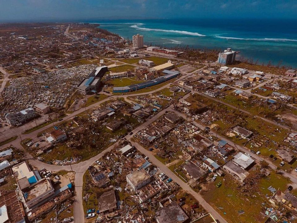Extensive Recovery Work in Saipan after Typhoon Soudelor￼