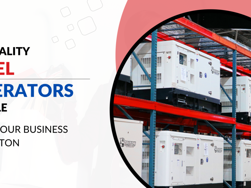 Top-Quality Diesel Generators for Sale - Power Your Business with Triton