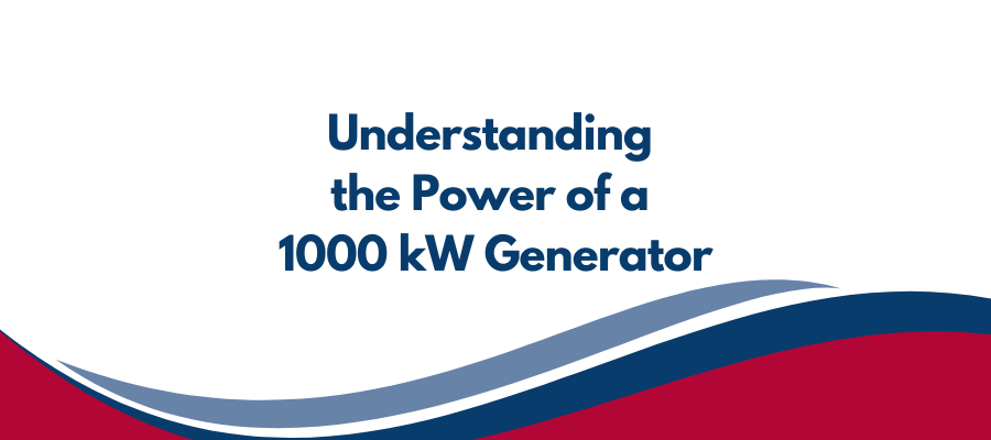 Understanding the Power of a 1000 kW Generator. 1000 kW Diesel Generator