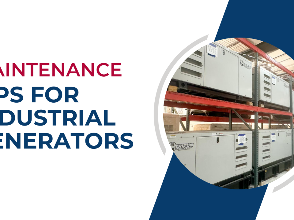 Maintenance Tips for Industrial Generators, Industrial Generator Maintenance
