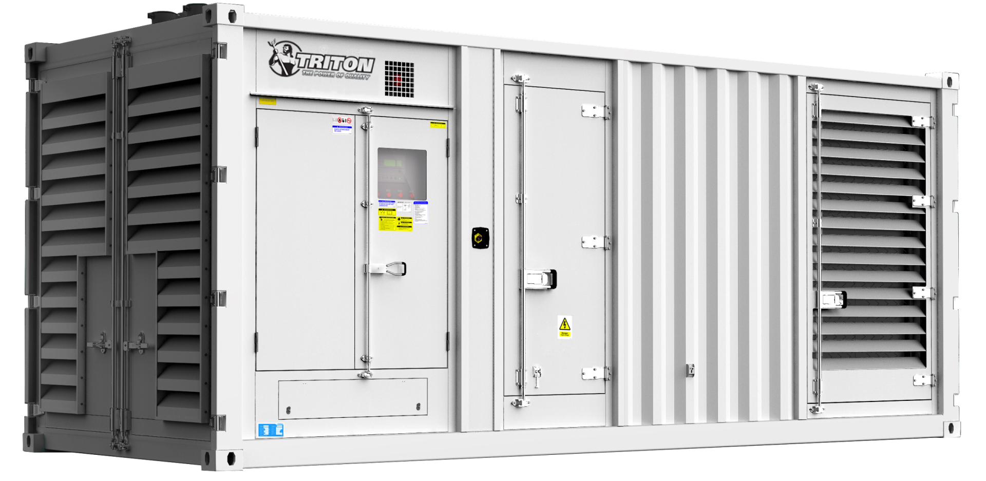 1000 kW Triton Diesel Generator TP-C1000-T2-60 Tier 2