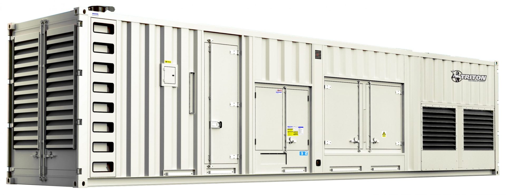 1285 kVA Triton Diesel Generator TP-C1250-T1-C-50 International Use