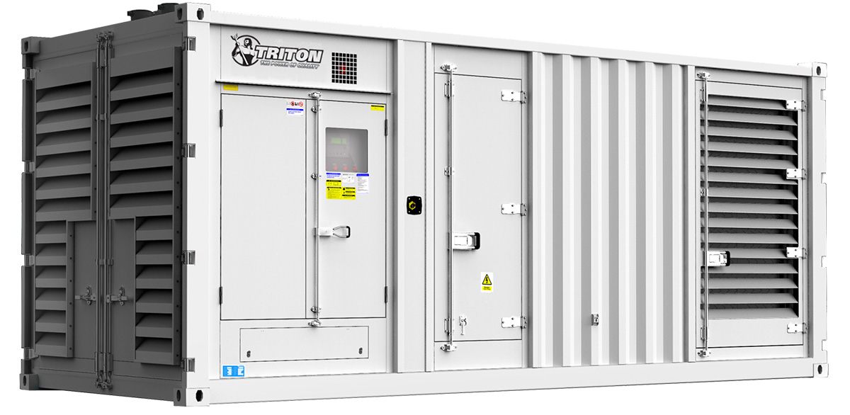 1330 kW Triton Diesel Generator TP-P1330-T1  International Use