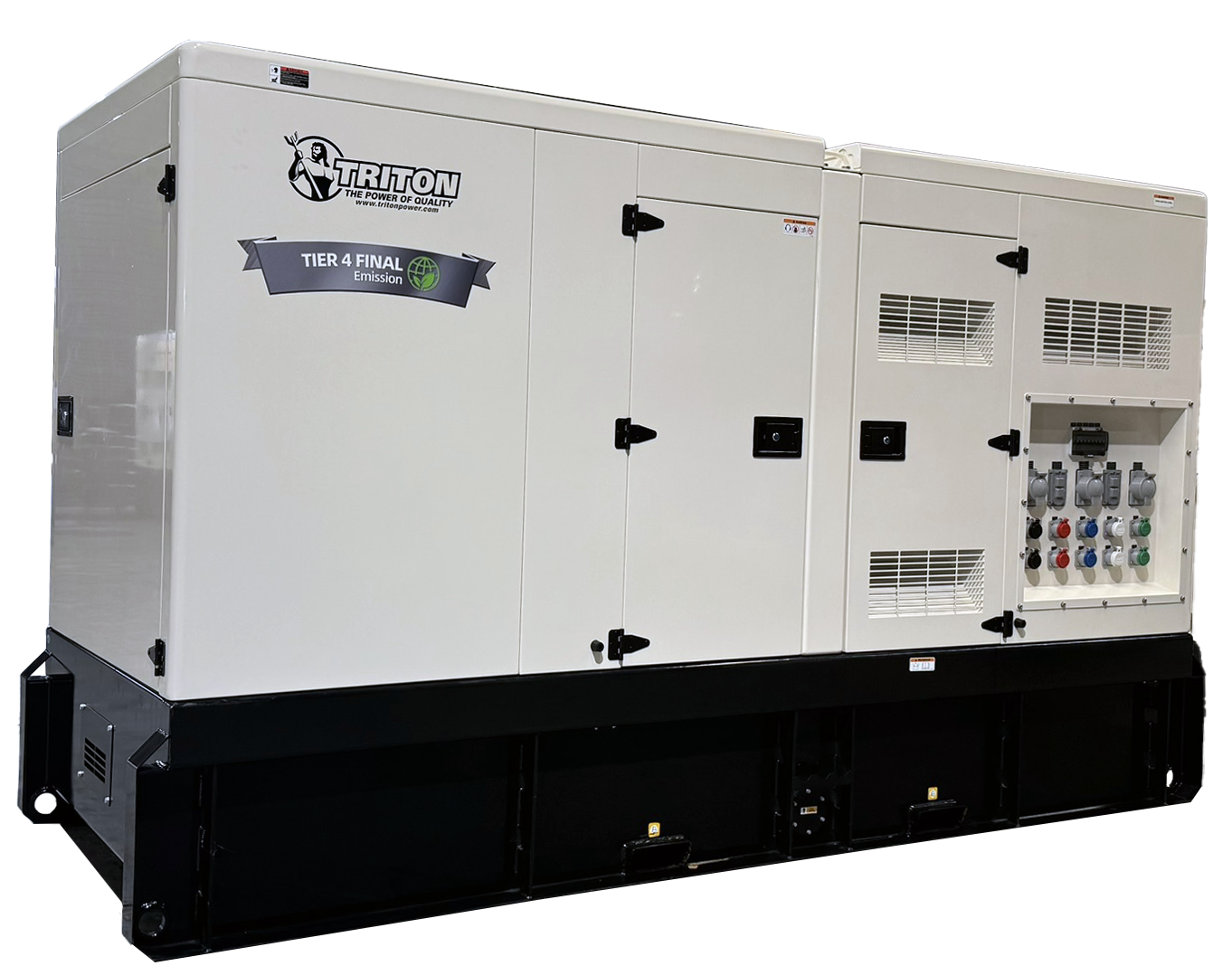 225 kVA Triton Rental Grade Generator – Tier 4 Final TP-RJD225-T4F-RENTAL