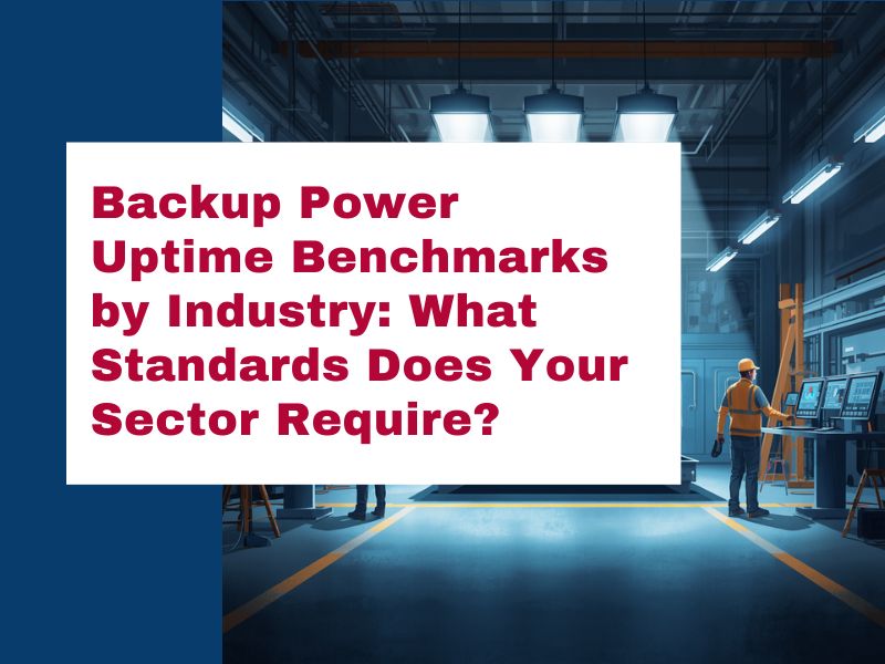 Backup Power Uptime Benchmarks by Industry: What Standards Does Your Sector Require?