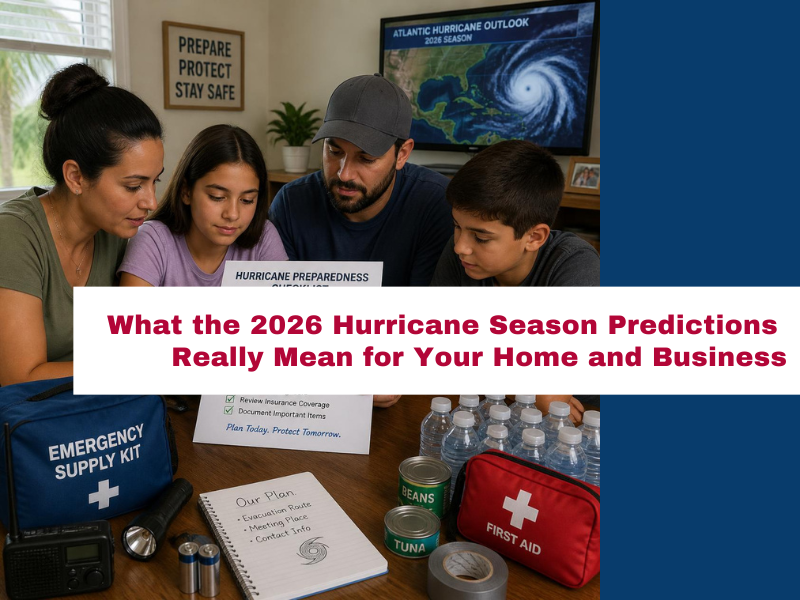 What the 2026 Hurricane Season Predictions Really Mean for Your Home and Business